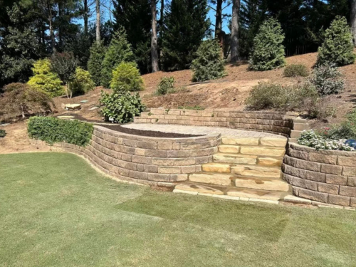 Example of Hardscaping in GA done by Catalan Landscaping for specific service page